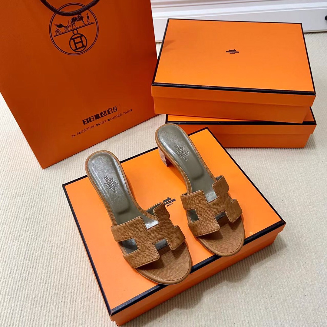 에르메스 올수공 오아시스 슬리퍼 샌들 앱송 15